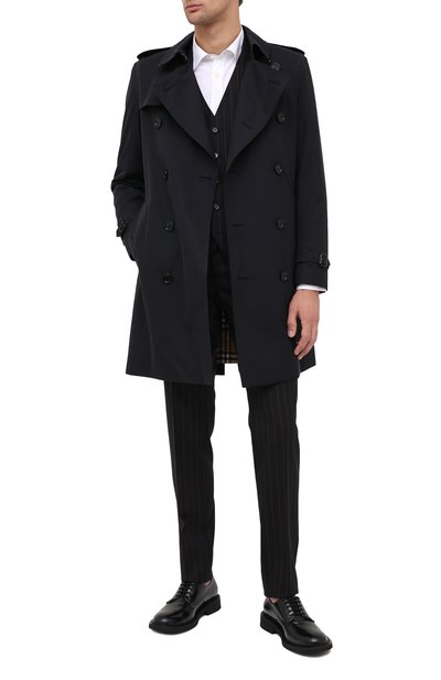 Хлопковый тренч kensington BURBERRY, арт. 8028105, фото 2