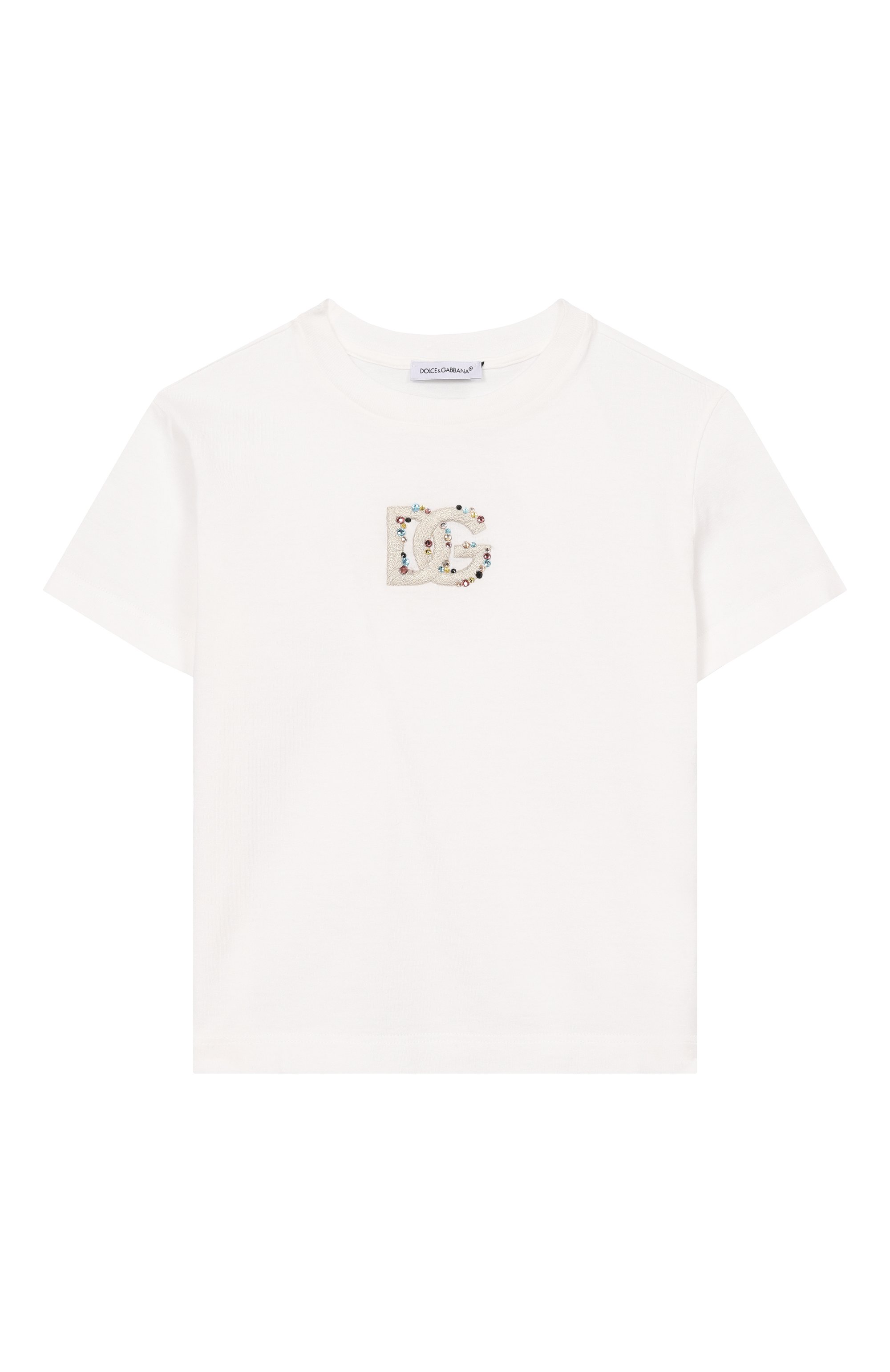 Хлопковая футболка DOLCE & GABBANA, арт. L5JTQU/G7P0K, фото 1