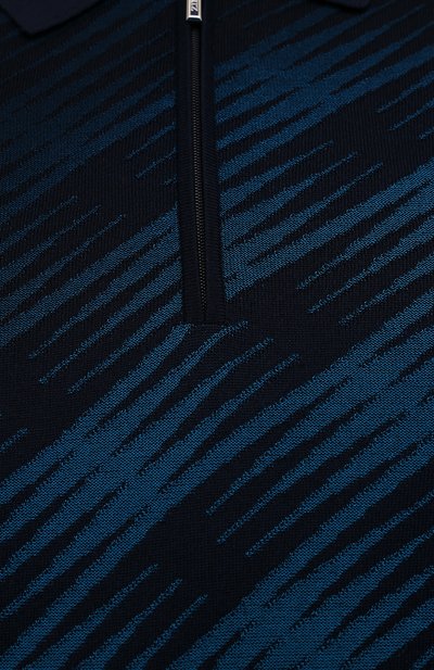 Поло из шелка и хлопка ZILLI, арт. MBV-PZ102-NESP1/MC01, фото 5