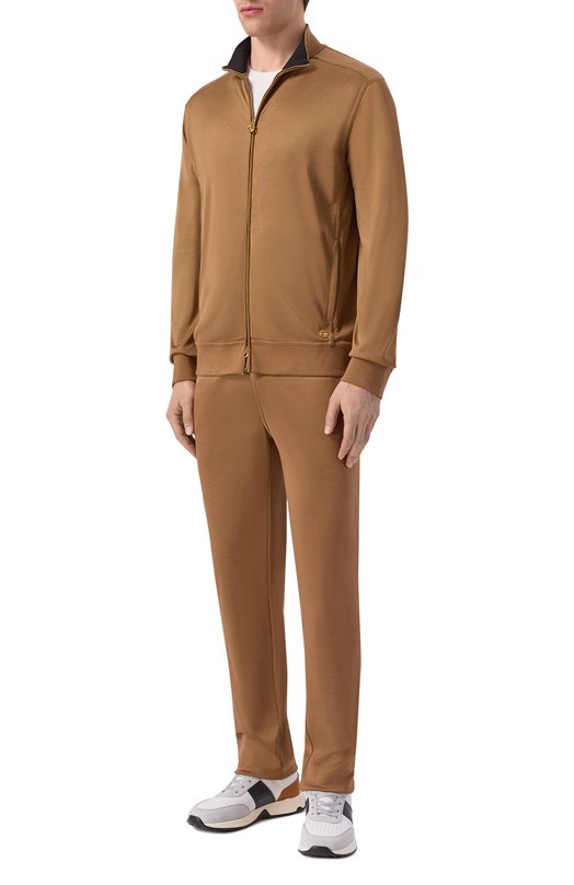 Шелковая толстовка Stefano Ricci K919511R31/R26190 Бежевый  K919511R31/R26190 Фото 2