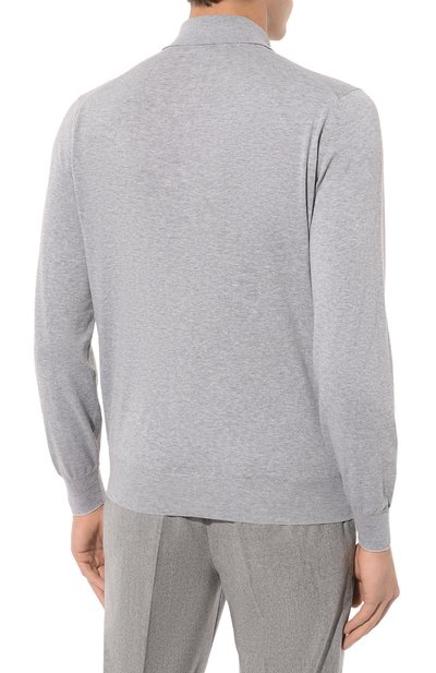 Хлопковое поло BRUNELLO CUCINELLI, арт. M29800135, фото 4