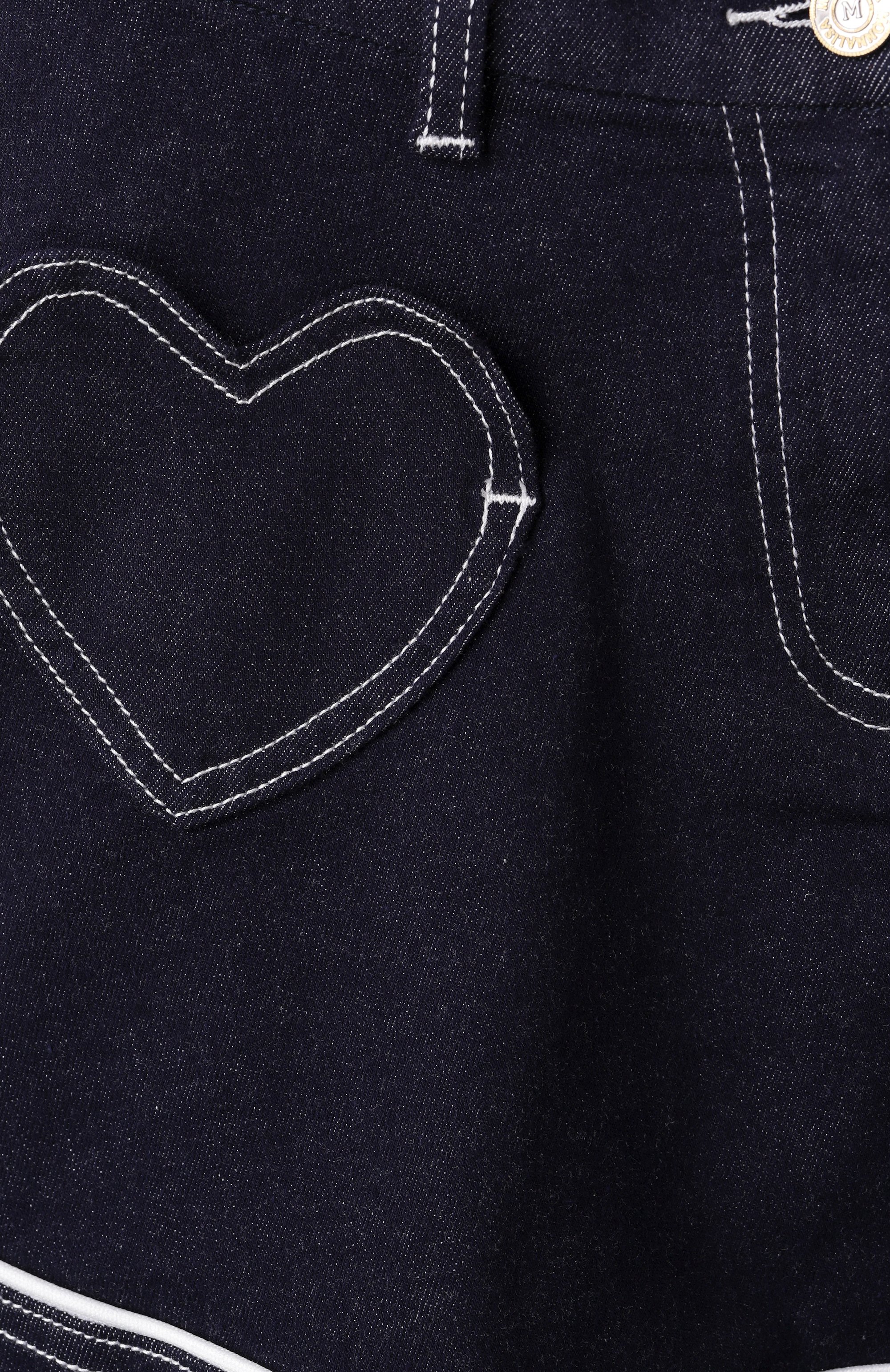 Джинсовая юбка MONNALISA, арт. 19E701, фото 3