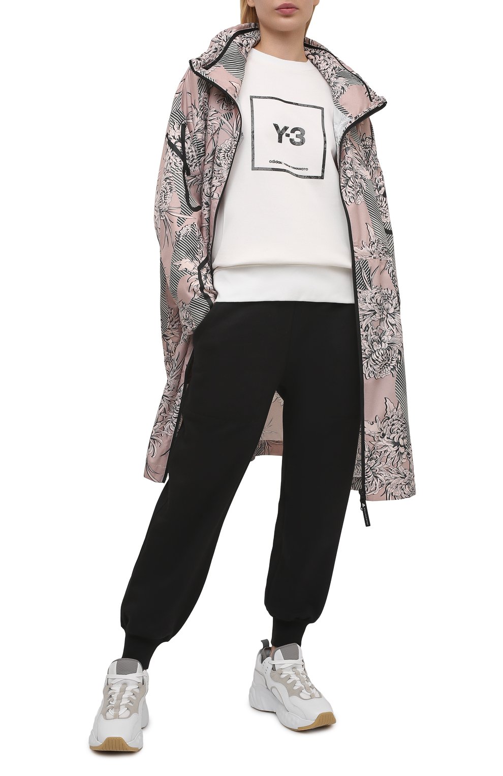 Хлопковый свитшот Y-3, арт. GV6058/W, фото 2