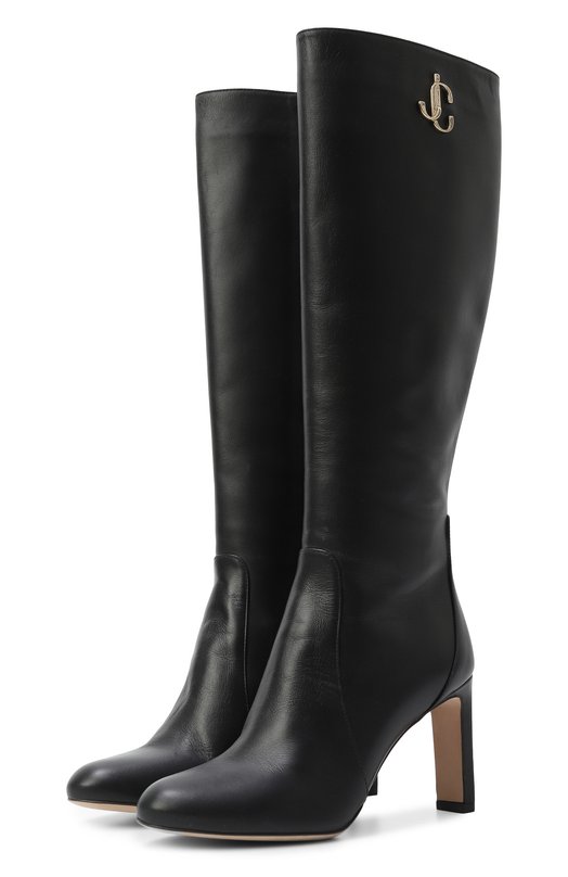 

Кожаные сапоги Jayla 85 Jimmy Choo, Чёрный
