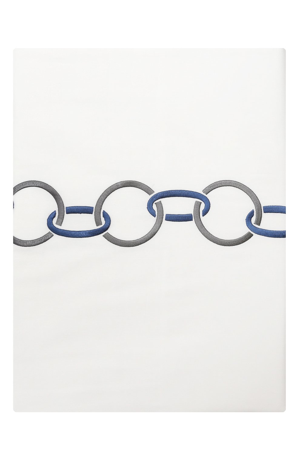 Комплект постельного белья links embroidery FRETTE серого цвета по цене 199500 руб., арт. FR6568 E3491 220B, фото 2 Комплект постельного белья links embroidery FRETTE, арт. FR6568 E3491 220B, фото 2