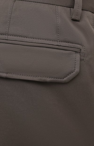 Брюки-карго из хлопка и кашемира CORNELIANI, арт. 874L02-1114105/00, фото 5