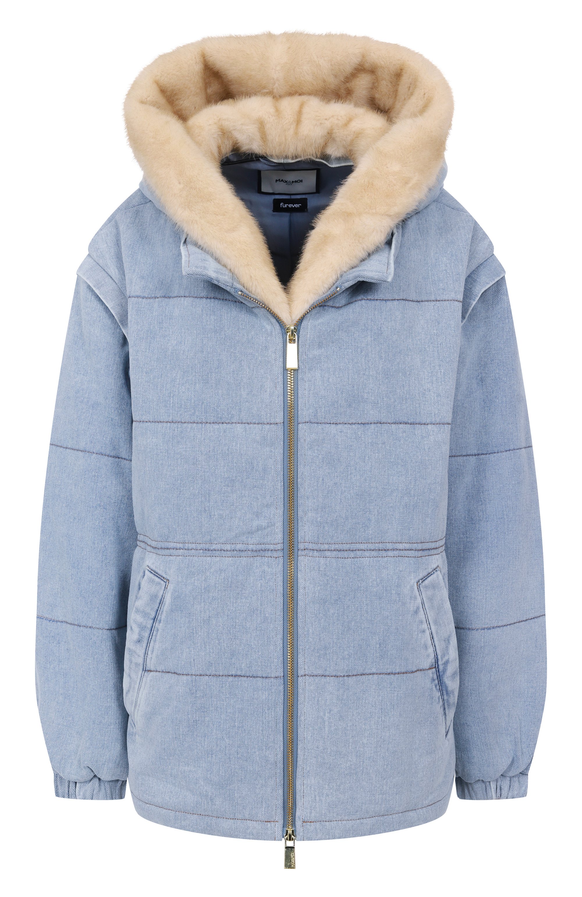 Джинсовый пуховик MAX AND MOI, арт. H25DEVA, фото 1
