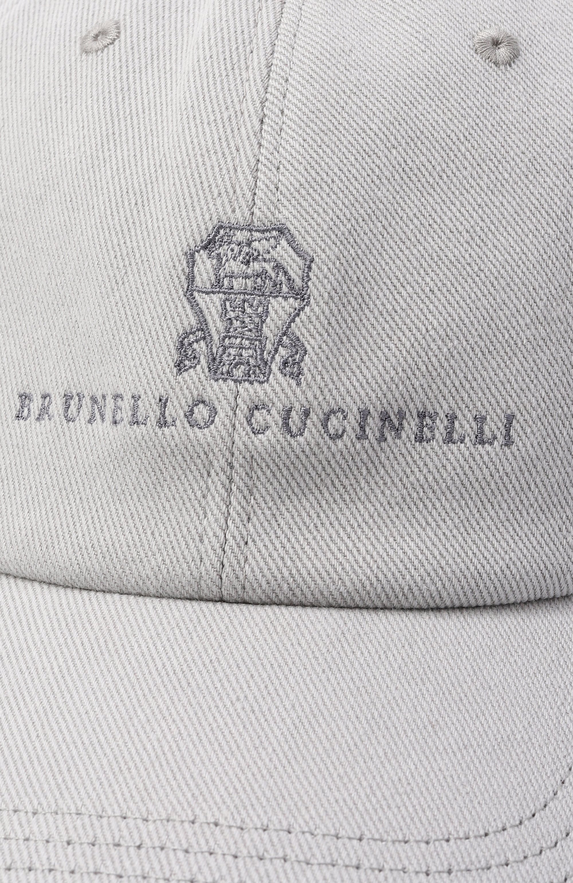 Хлопковая бейсболка BRUNELLO CUCINELLI, арт. M277P9850, фото 3