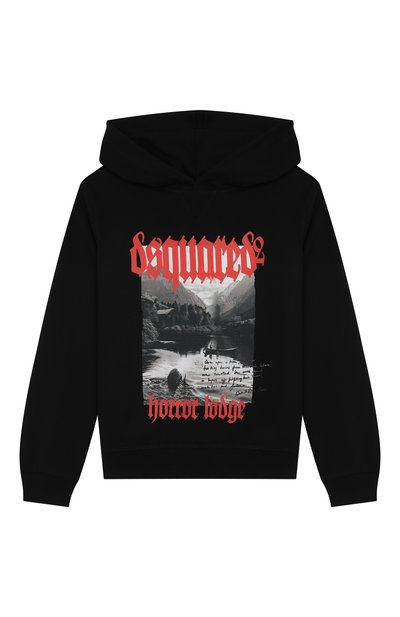 Хлопковое худи DSQUARED2, арт. DQ3011/D0ACC