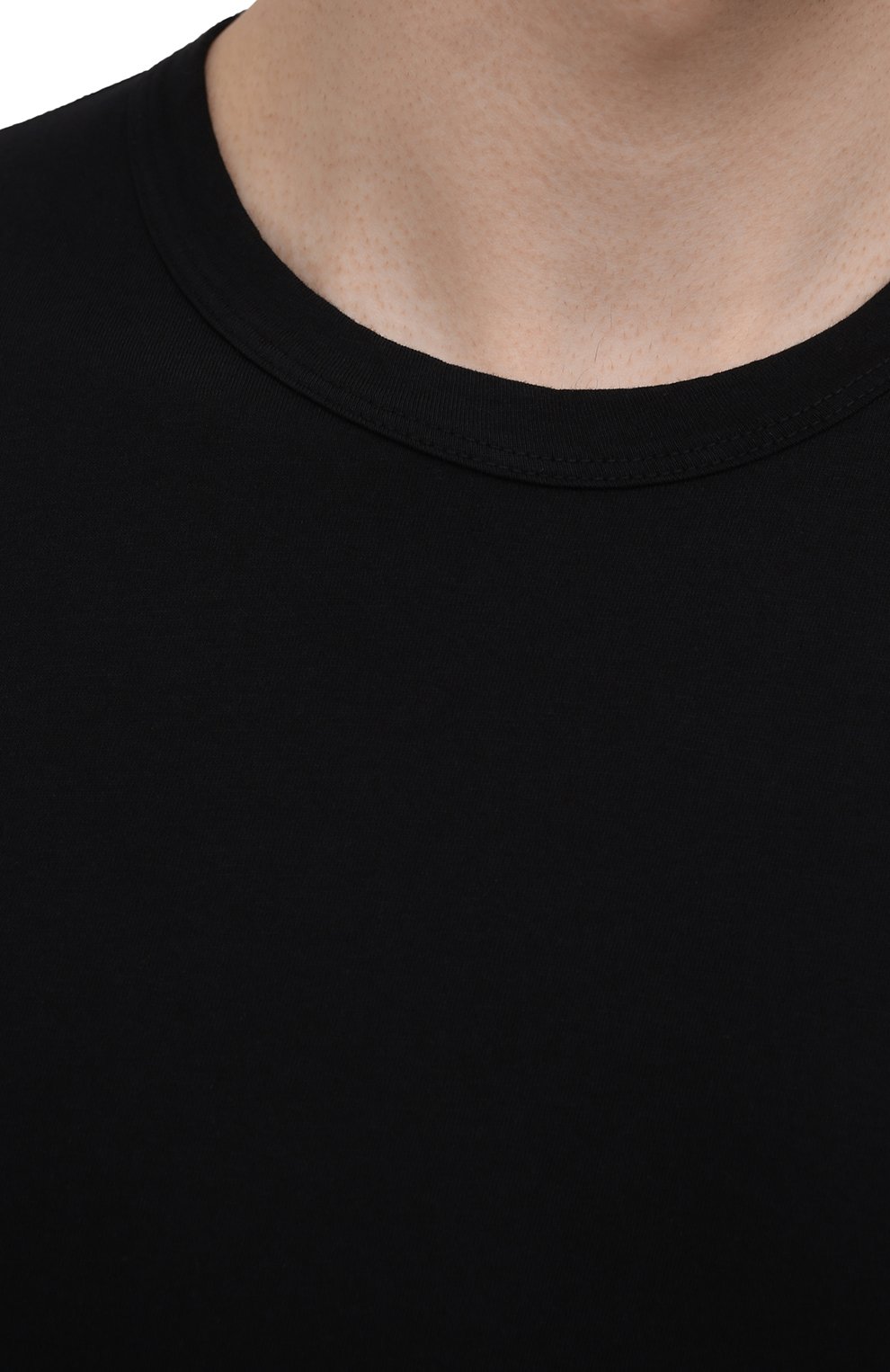 Хлопковый лонгслив JAMES PERSE черного цвета по цене 19200 руб., арт. MLJ3351, фото 5 Хлопковый лонгслив JAMES PERSE, арт. MLJ3351, фото 5