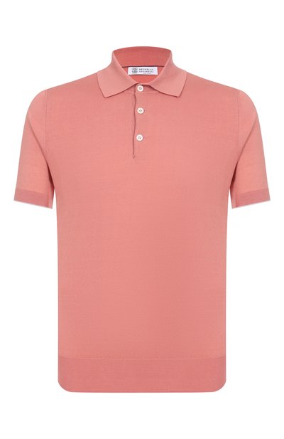 Мужская хлопковое поло BRUNELLO CUCINELLI, арт. M29800125