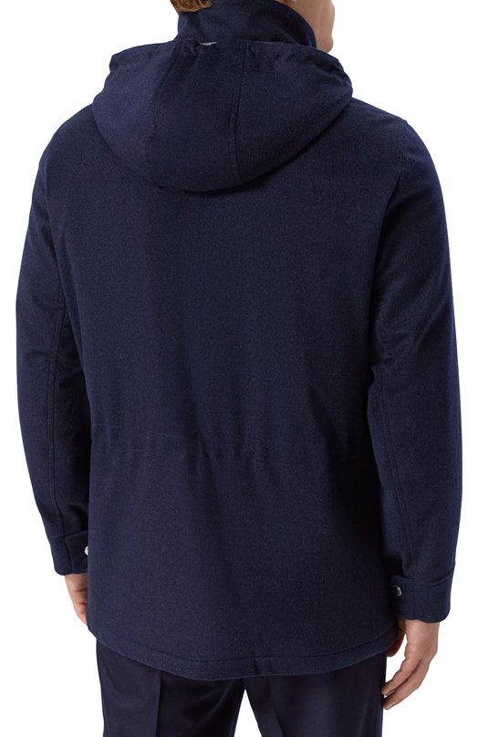 Кашемировая куртка Brunello Cucinelli MM4006400 Синий  MM4006400 Фото 4