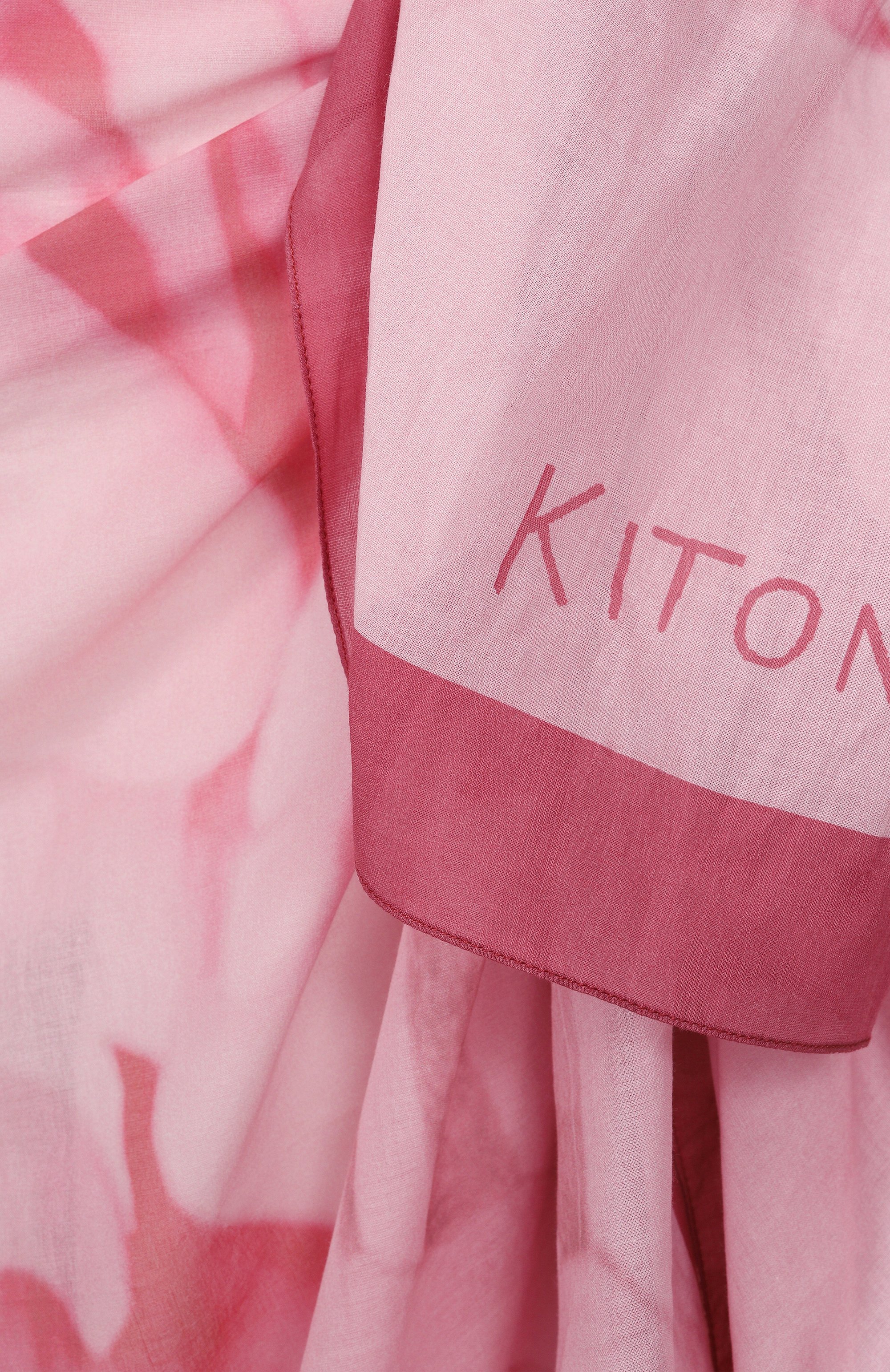 Хлопковое парео KITON, арт. D53753K0957F02, фото 6