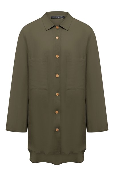 Женская рубашка из вискозы и льна PIETRO BRUNELLI, арт. CA0170/LI0023