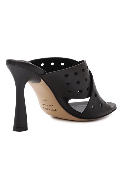 Кожаные мюли PREMIATA черного цвета по цене 47250 руб., арт. M6908/MAYA, фото 5 Кожаные мюли PREMIATA, арт. M6908/MAYA, фото 5