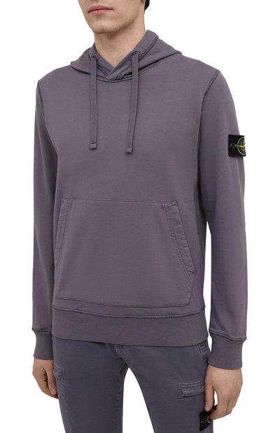 Хлопковое худи STONE ISLAND, арт. 741564151, фото 3
