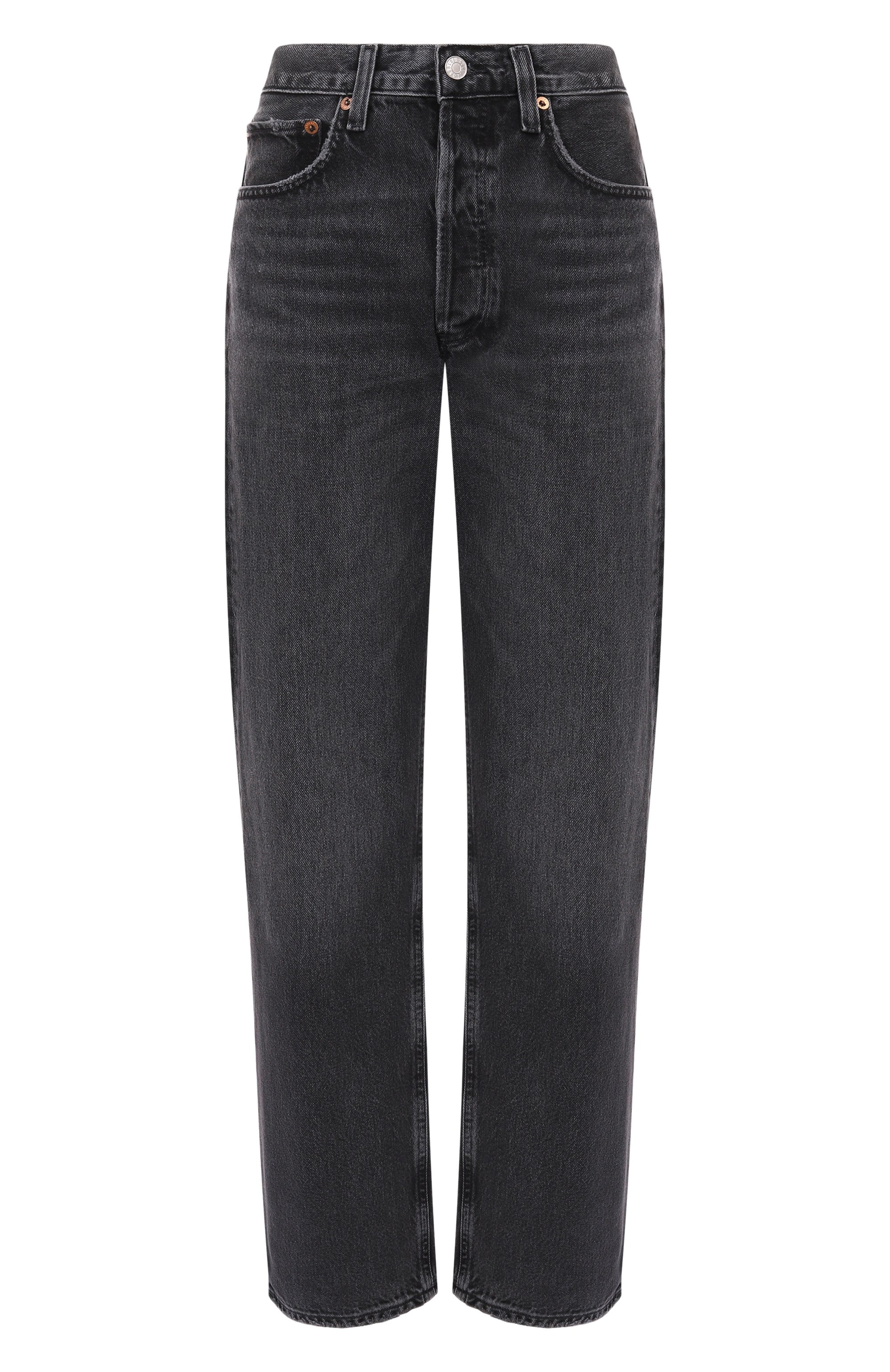 Джинсы kelly AGOLDE черного цвета по цене 52400 руб., арт. A1991817, фото 1 Джинсы kelly AGOLDE, арт. A1991817, фото 1