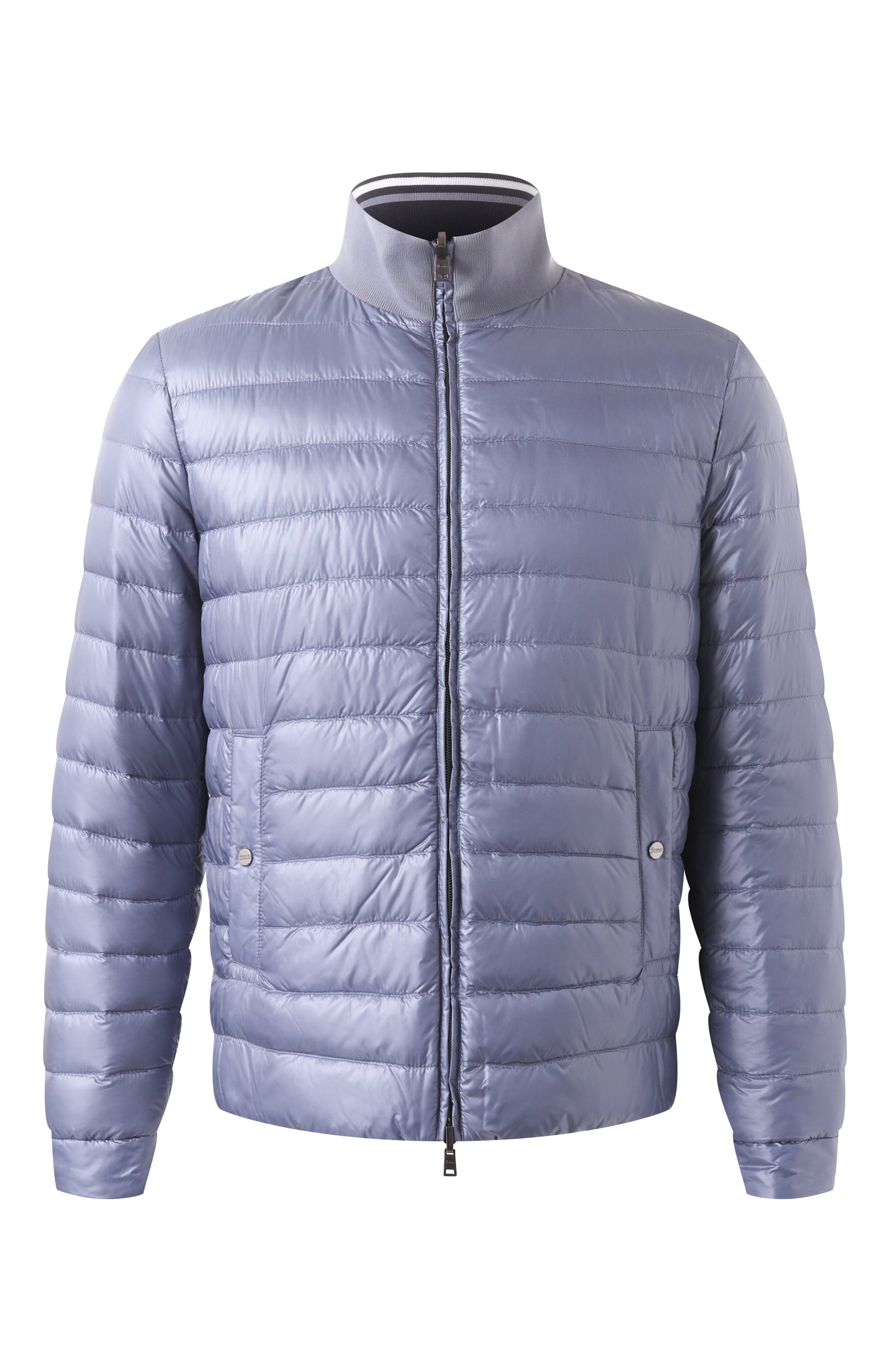 Двусторонняя куртка HERNO голубого цвета по цене 99500 руб., арт. PI001206U/12017Z, фото 1 Двусторонняя куртка HERNO, арт. PI001206U/12017Z, фото 1