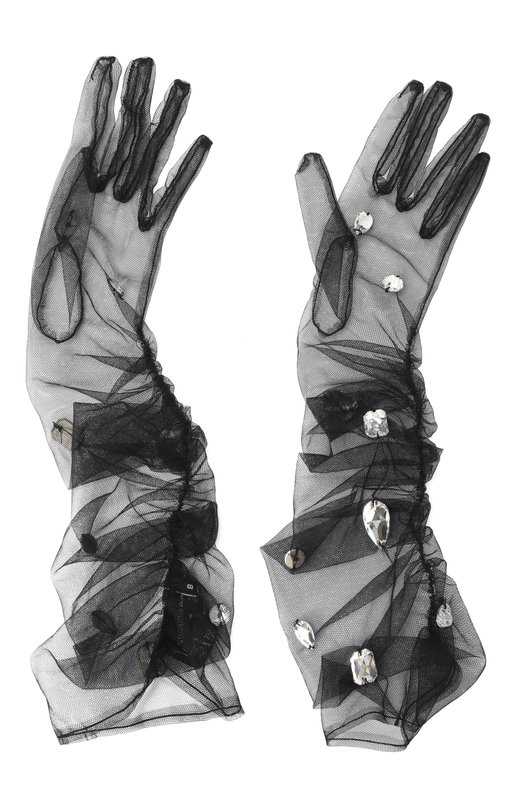 Перчатки David Koma PF25DKGL0VES04 Чёрный  PF25DKGL0VES04 Фото 3