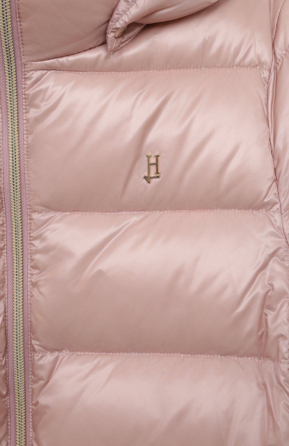 Пуховое пальто HERNO розового цвета по цене 67950 руб., арт. PI000164G/12017/10A-14A, фото 3 Пуховое пальто HERNO, арт. PI000164G/12017/10A-14A, фото 3
