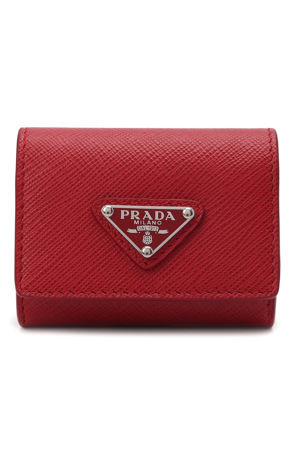 Кожаный чехол для airpods pro PRADA красного цвета по цене 44000 руб., арт. 2TT133-2AHF-F068Z, фото 1 Кожаный чехол для airpods pro PRADA, арт. 2TT133-2AHF-F068Z, фото 1