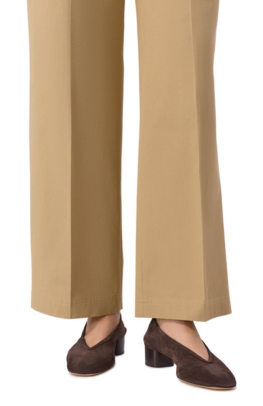 Замшевые туфли Luna 40 Le Monde Beryl LUP-SUE-PEP Коричневый  LUP-SUE-PEP Фото 2