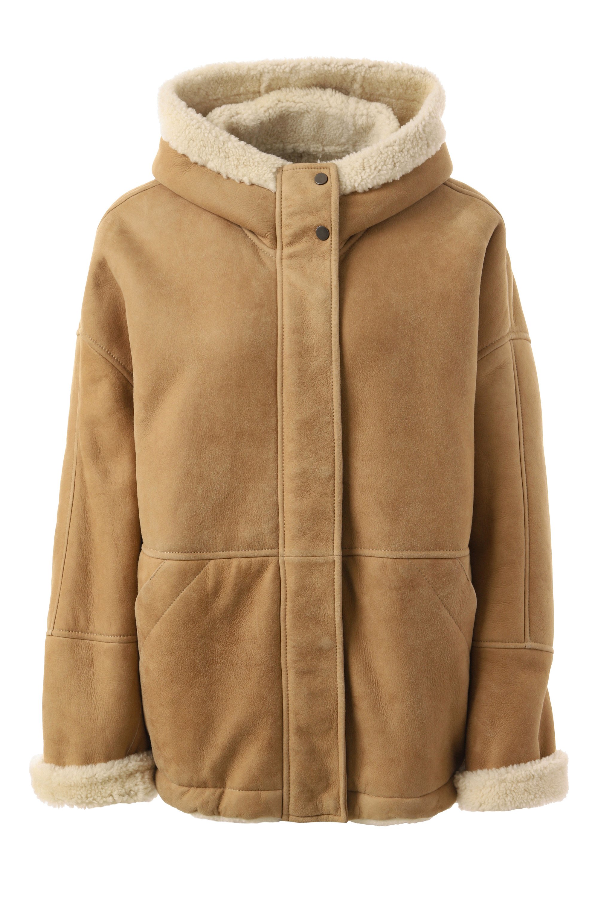 Двусторонняя дубленка из овчины BRUNELLO CUCINELLI, арт. MPMCM7995, фото 1