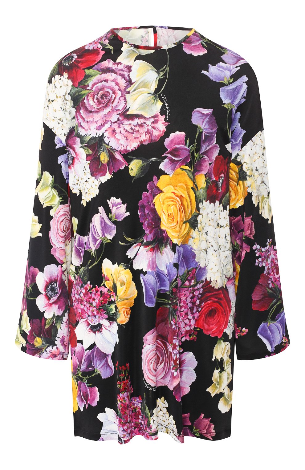 Топ с принтом DOLCE & GABBANA разноцветного цвета по цене 79950 руб., арт. F71X4T/FSG09, фото 1 Топ с принтом DOLCE & GABBANA, арт. F71X4T/FSG09, фото 1
