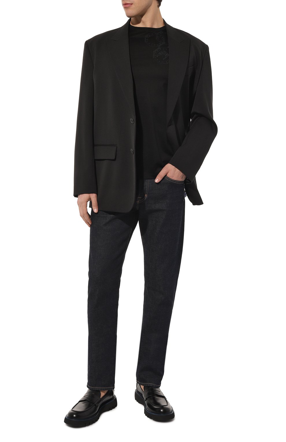 Хлопковая футболка STEFANO RICCI, арт. MNH3102120/TE0001, фото 2