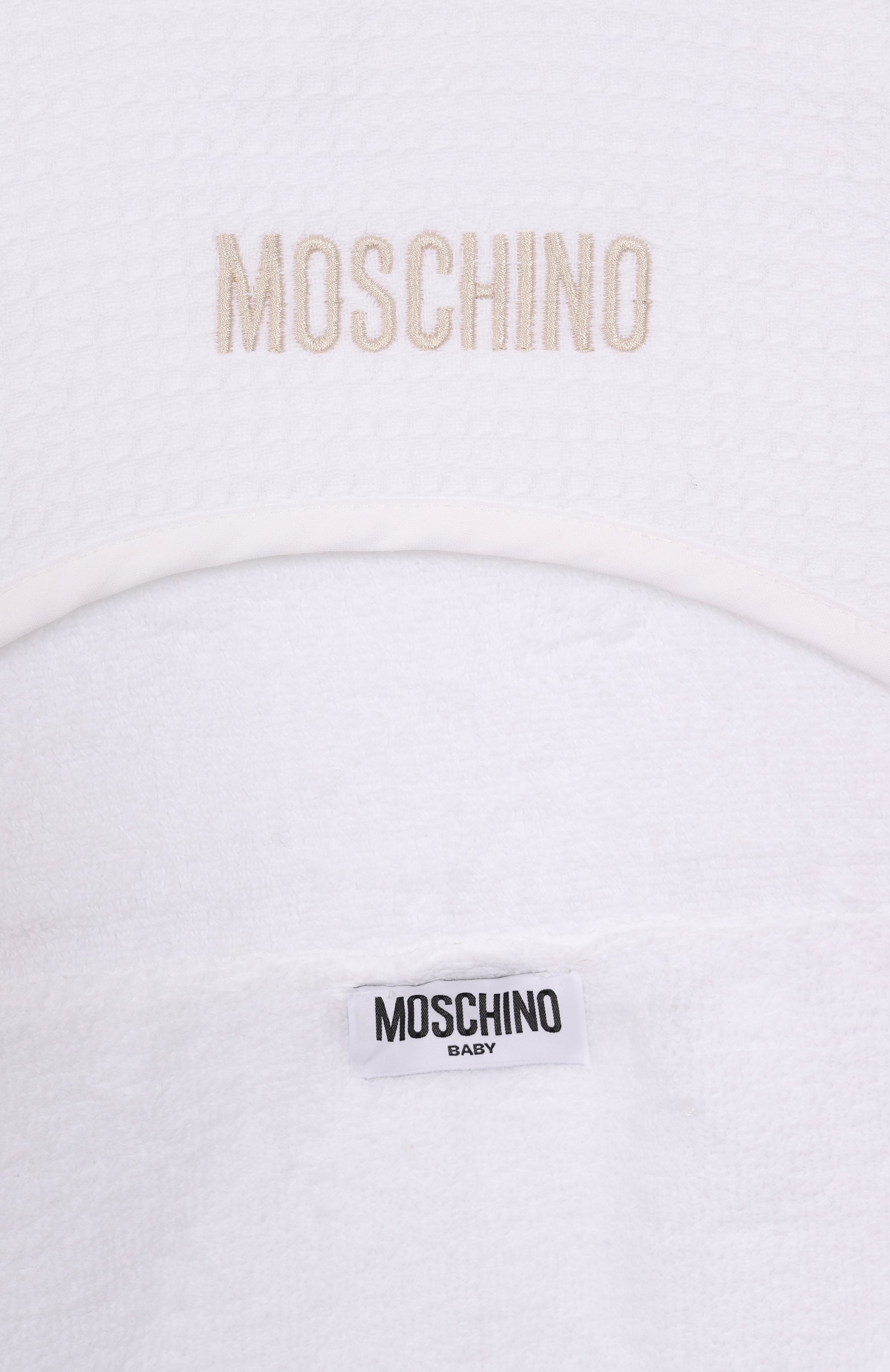 Хлопковое полотенце с капюшоном MOSCHINO, арт. MUX058/LGA22, фото 3