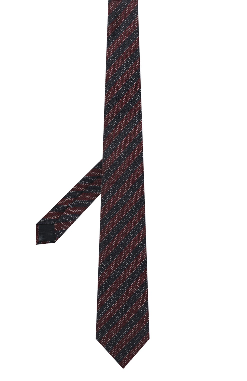 Шелковый галстук ZEGNA бордового цвета по цене 21400 руб., арт. Z2D25T/1UM, фото 3 Шелковый галстук ZEGNA, арт. Z2D25T/1UM, фото 3