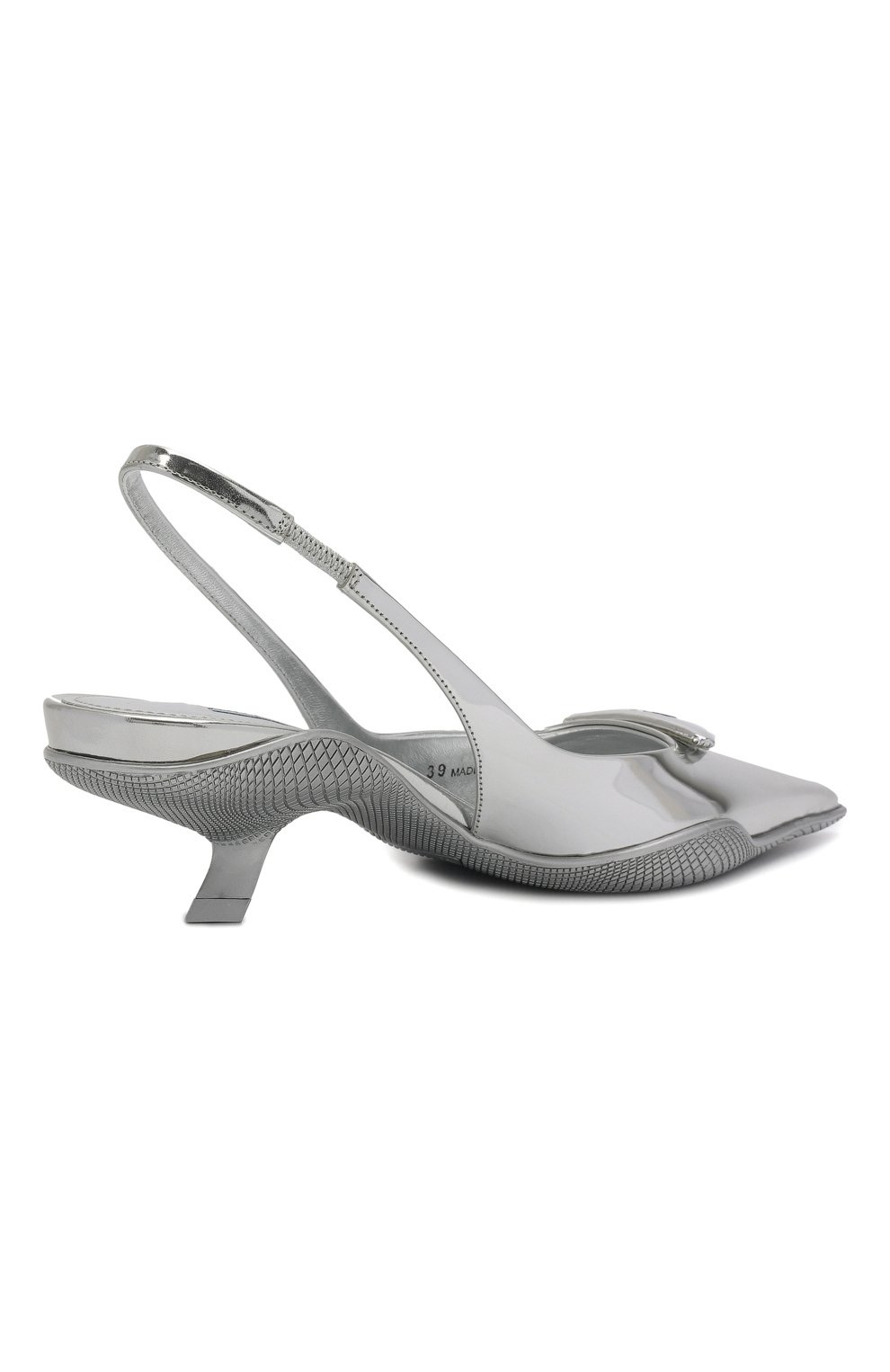 Кожаные туфли PRADA, арт. 1I565M-055-F0118-A045, фото 5