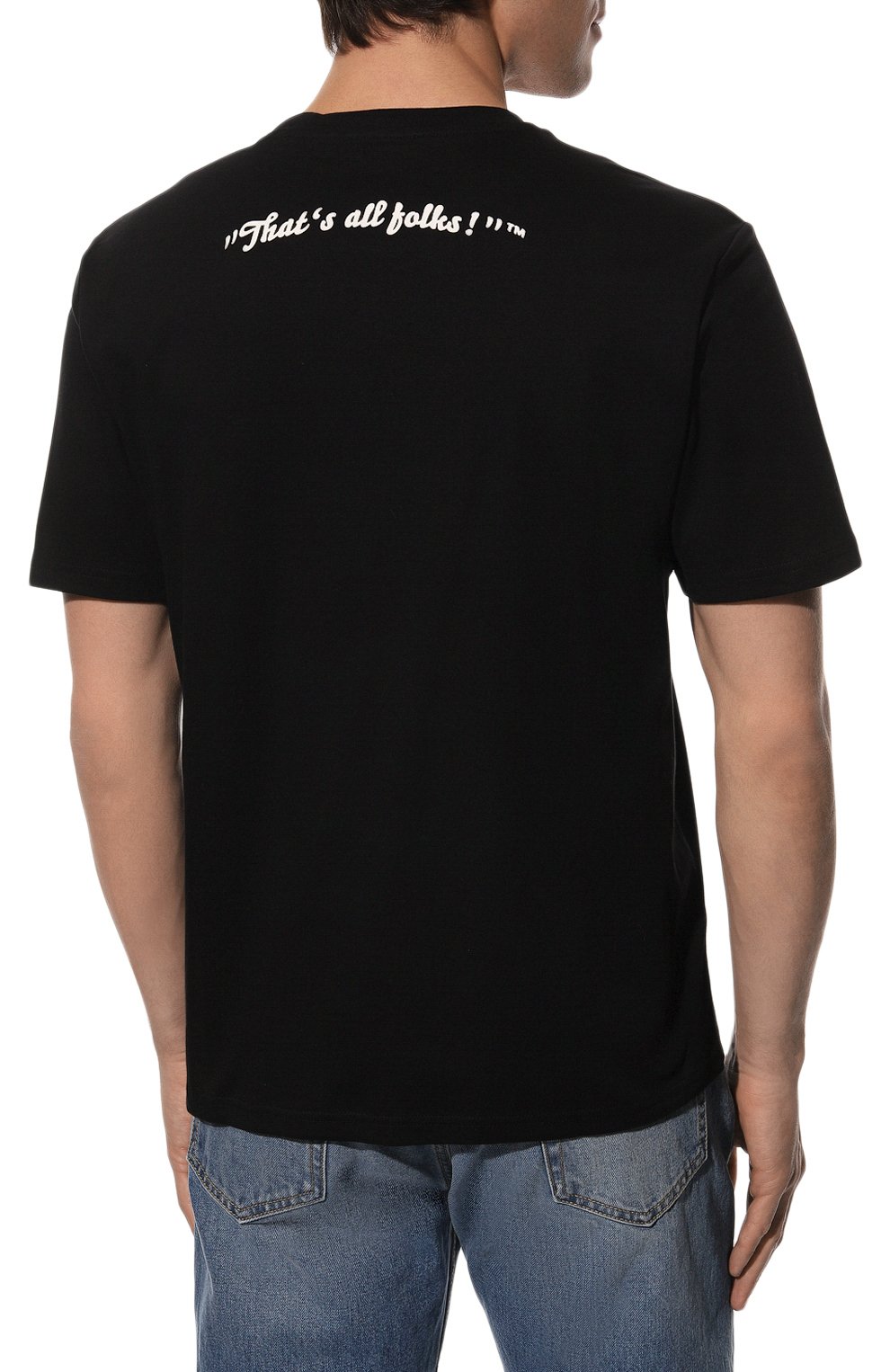 Хлопковая футболка looney tunes x boss BOSS, арт. 50485386, фото 4