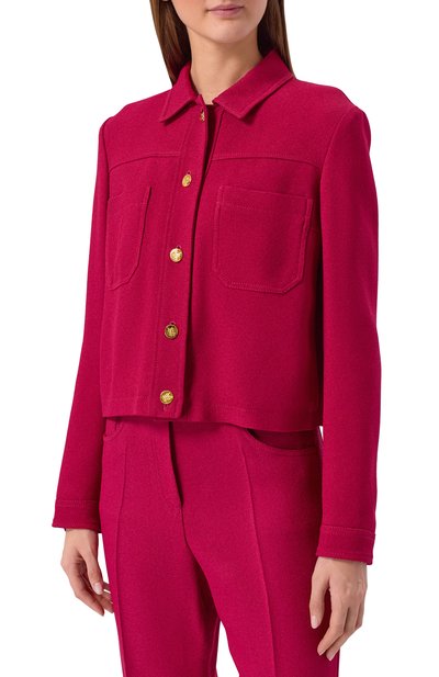 Жакет из вискозы GIAMBATTISTA VALLI, арт. 26SSPVCA6149/09CRE, фото 3