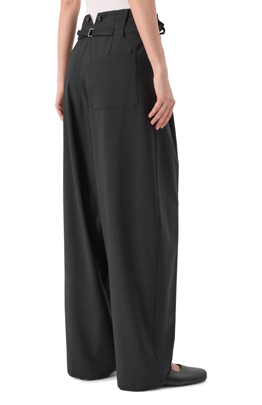 Шерстяные брюки N21 B051/3016 Чёрный  B051/3016 Фото 4