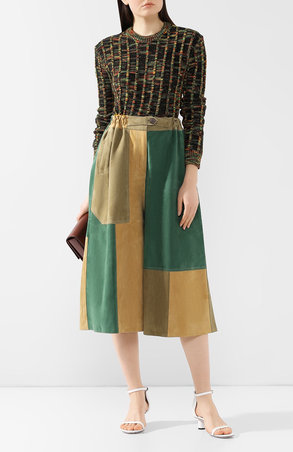 Кожаные брюки LOEWE, арт. D11925968F, фото 2