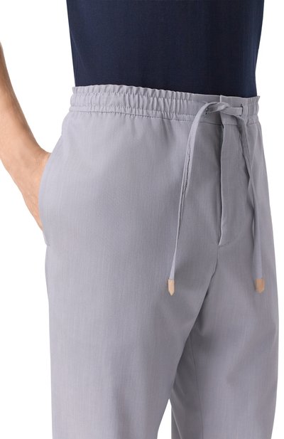 Брюки из лиоцелла и хлопка CANALI, арт. U97003/AV04338, фото 5