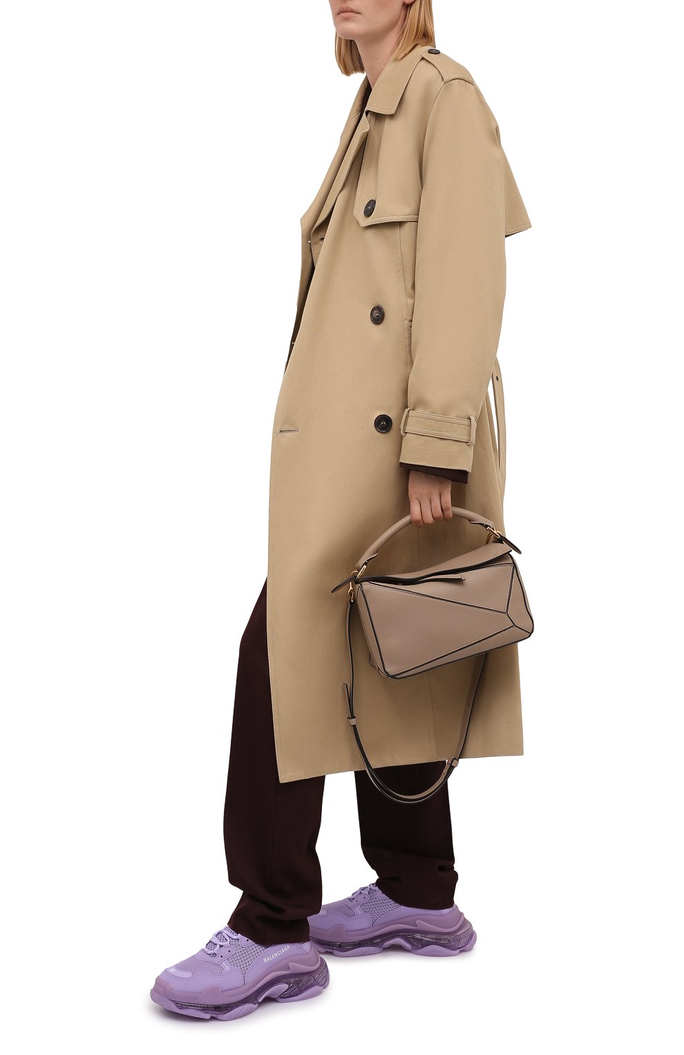 Текстильные кроссовки triple s BALENCIAGA, арт. 544351/W2GA1, фото 2