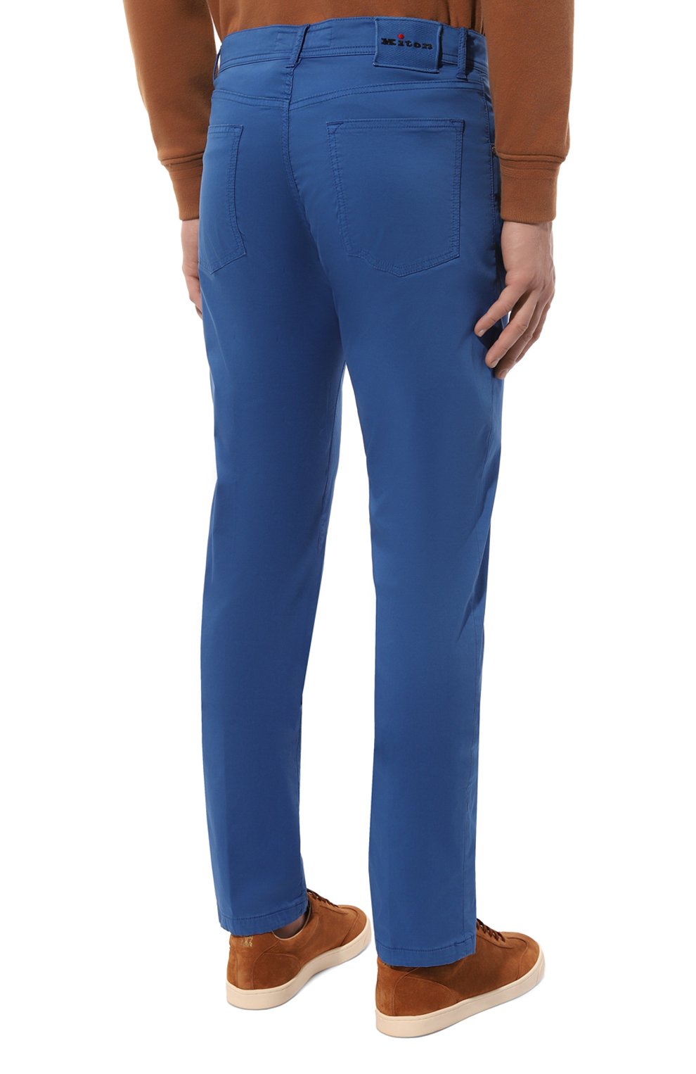 Хлопковые брюки KITON, арт. UPNJSK0600D, фото 4