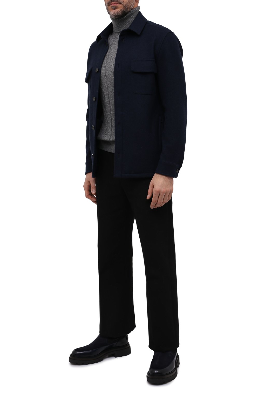 Кашемировая водолазка IL BORGO CASHMERE серого цвета по цене 92400 руб., арт. 57-210-01G0, фото 2 Кашемировая водолазка IL BORGO CASHMERE, арт. 57-210-01G0, фото 2