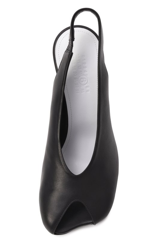 Кожаные туфли Anatomic MM6 S66WP0104/P5000 Чёрный  S66WP0104/P5000 Фото 6