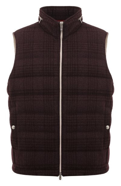 Мужской пуховый жилет BRUNELLO CUCINELLI, арт. MY4371714