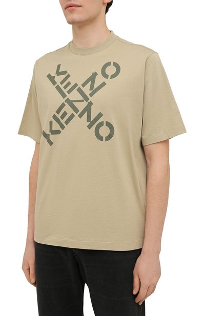 Хлопковая футболка kenzo sport KENZO, арт. FA65TS5024SJ, фото 3