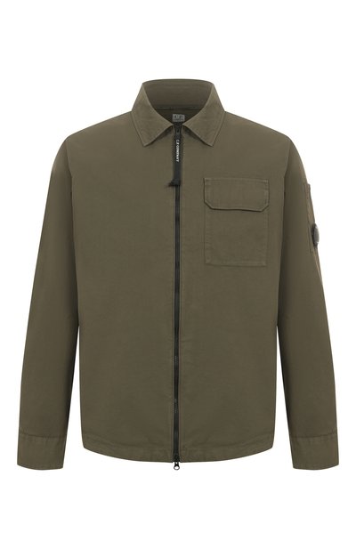 Хлопковая куртка-рубашка C.P. COMPANY, арт. 18CM0S124A110143G, фото 1