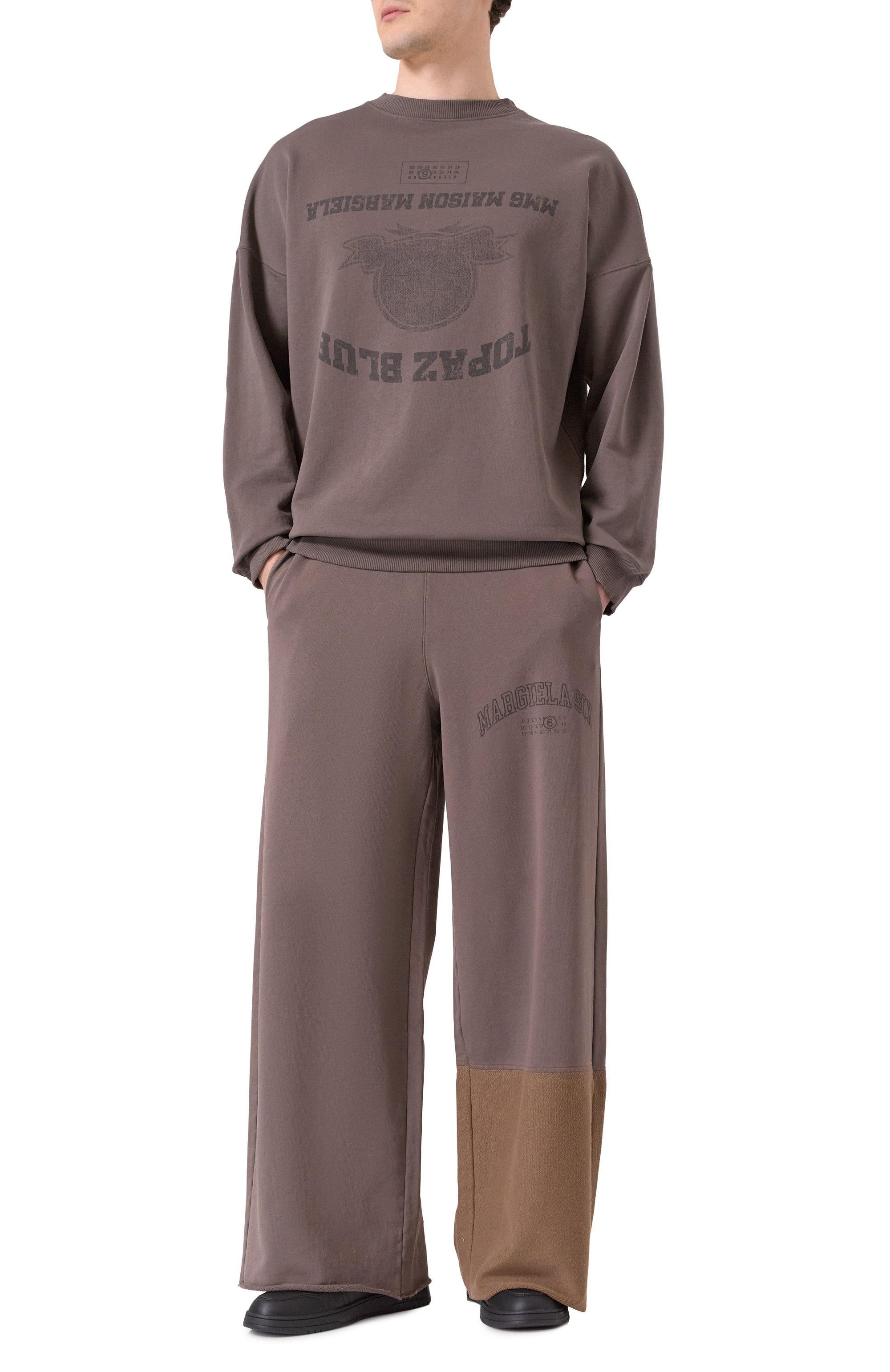 Хлопковый свитшот MM6, арт. SH0GU0023/M25012, фото 2