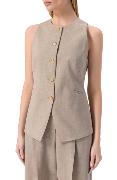 Шерстяной жилет BOSS, арт. 50554964, фото 3