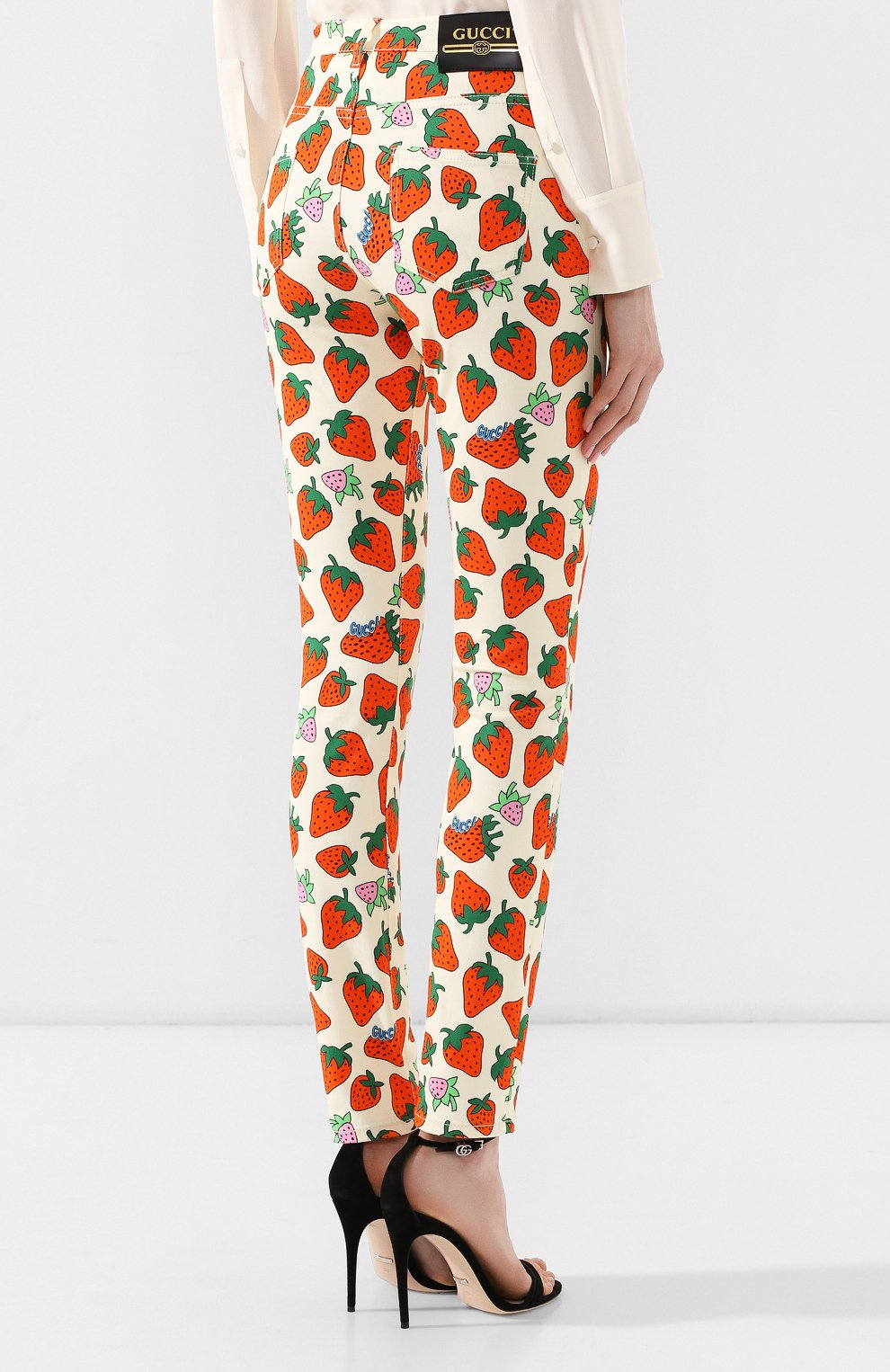 Джинсы с принтом GUCCI, арт. 502797/XDALS, фото 4