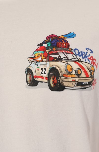 Хлопковая футболка MC2 SAINT BARTH, арт. STBM ARN0TT/ARN0001/MAYP57, фото 5