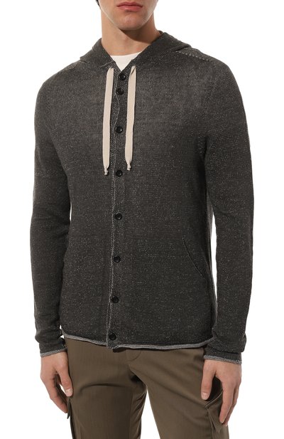 Кардиган изо льна и хлопка HANNES ROETHER, арт. 110510/FE12GAT0.121.101, фото 3