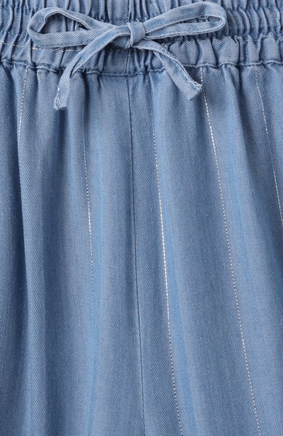 Брюки ERMANNO SCERVINO голубого цвета по цене 15950 руб., арт. SFPA041C/VI039, фото 3 Брюки ERMANNO SCERVINO, арт. SFPA041C/VI039, фото 3